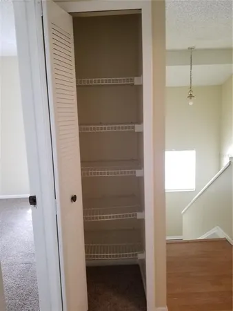 a view of closet