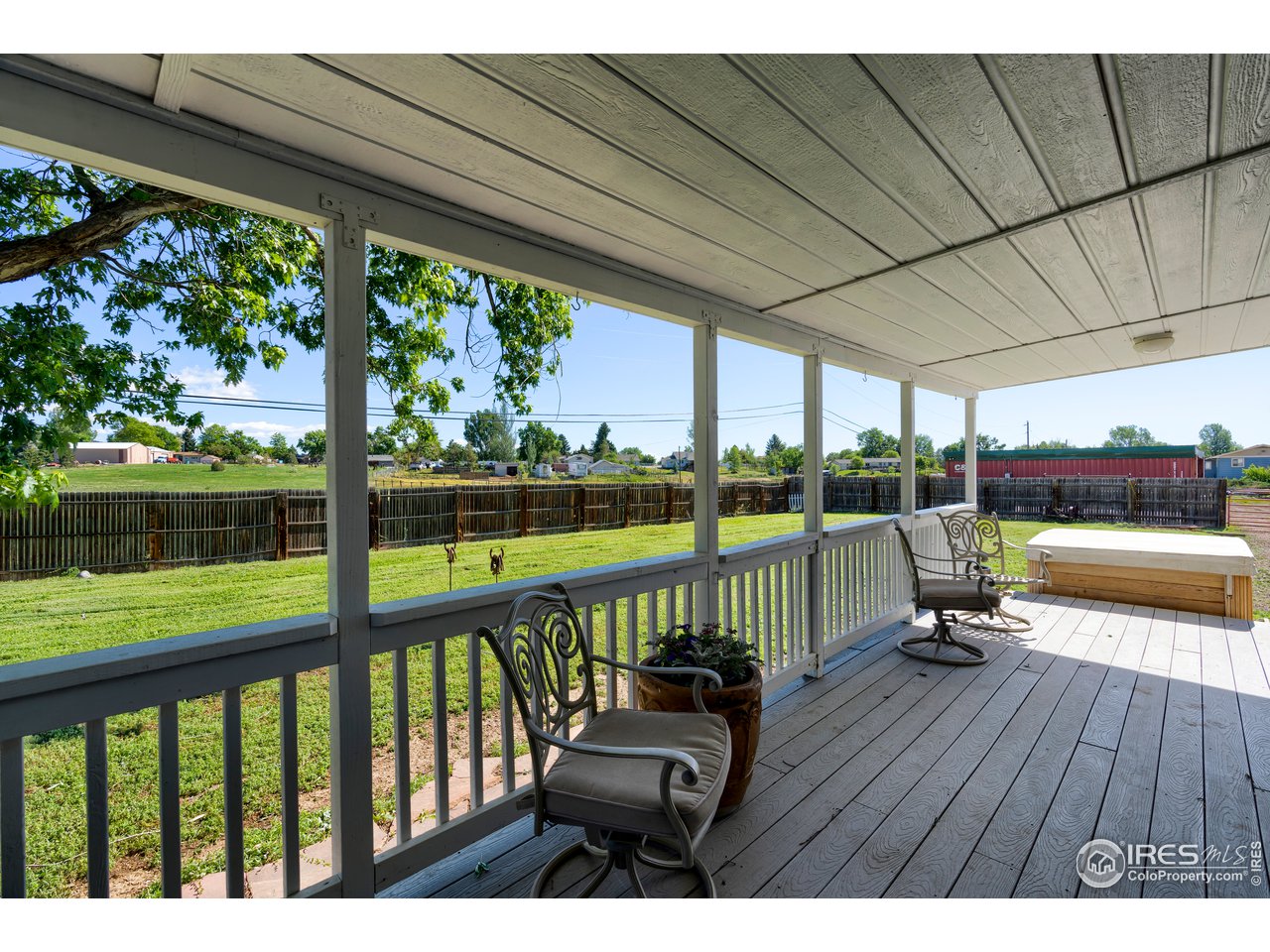 120 Carpenter Road Fort Collins, CO 80525 - Photo 26 of 40 Peaceful Backyard Deck