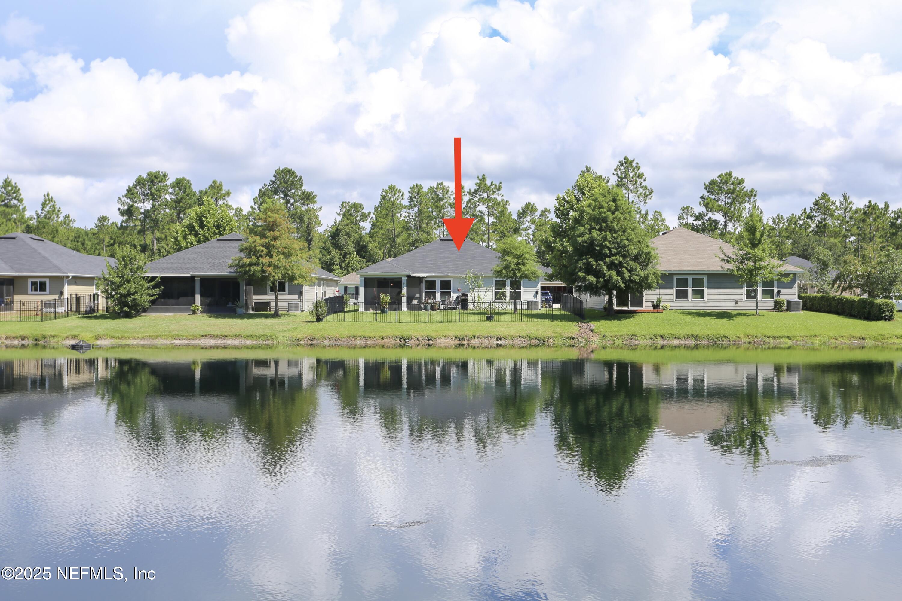 282 Orient Drive St. Augustine, FL 32092 - Photo 4 of 26 Lake View Direct Elevation with arrow 61