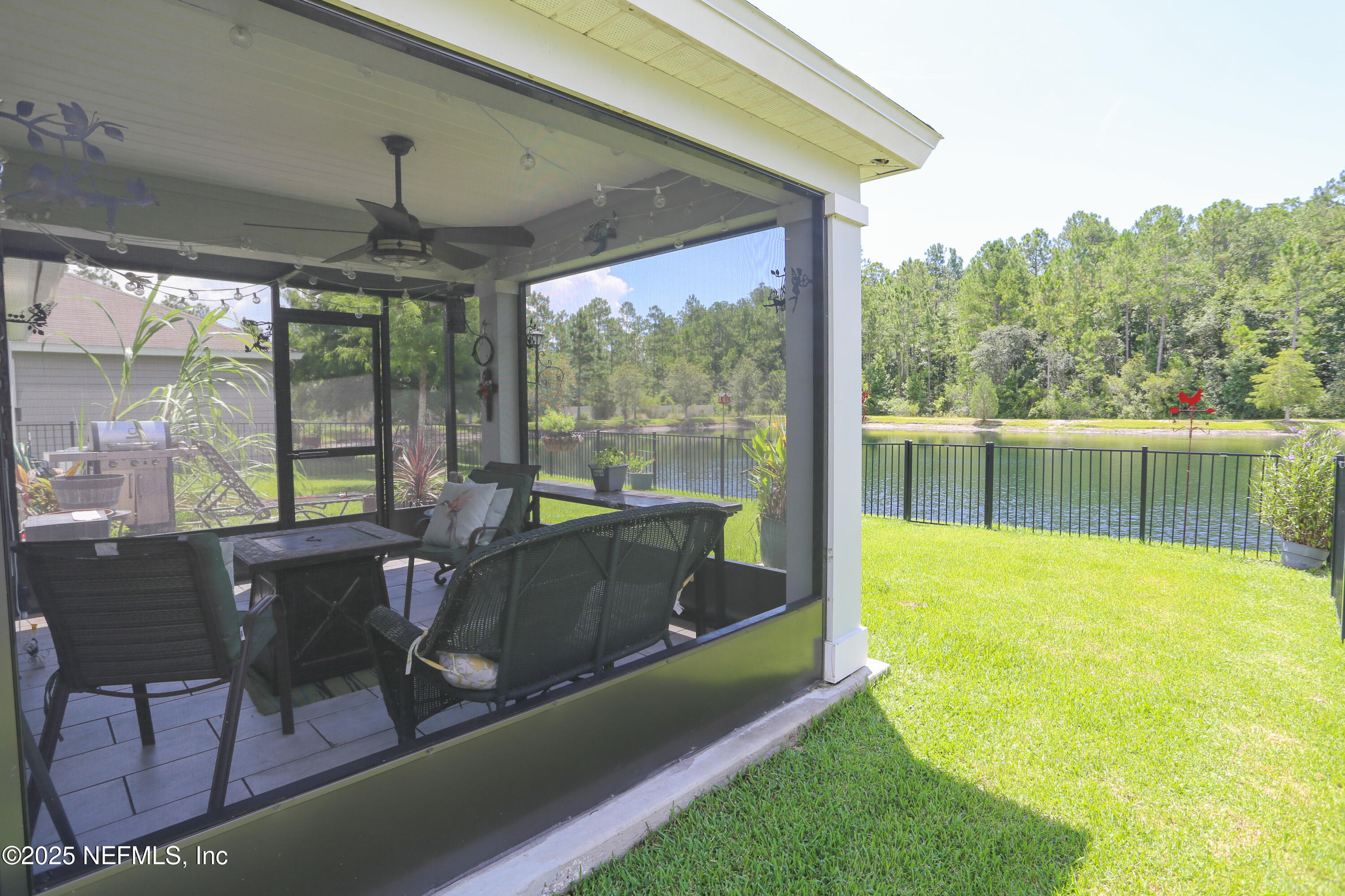 282 Orient Drive St. Augustine, FL 32092 - Photo 5 of 26 Lanai Fence Lake View 6190