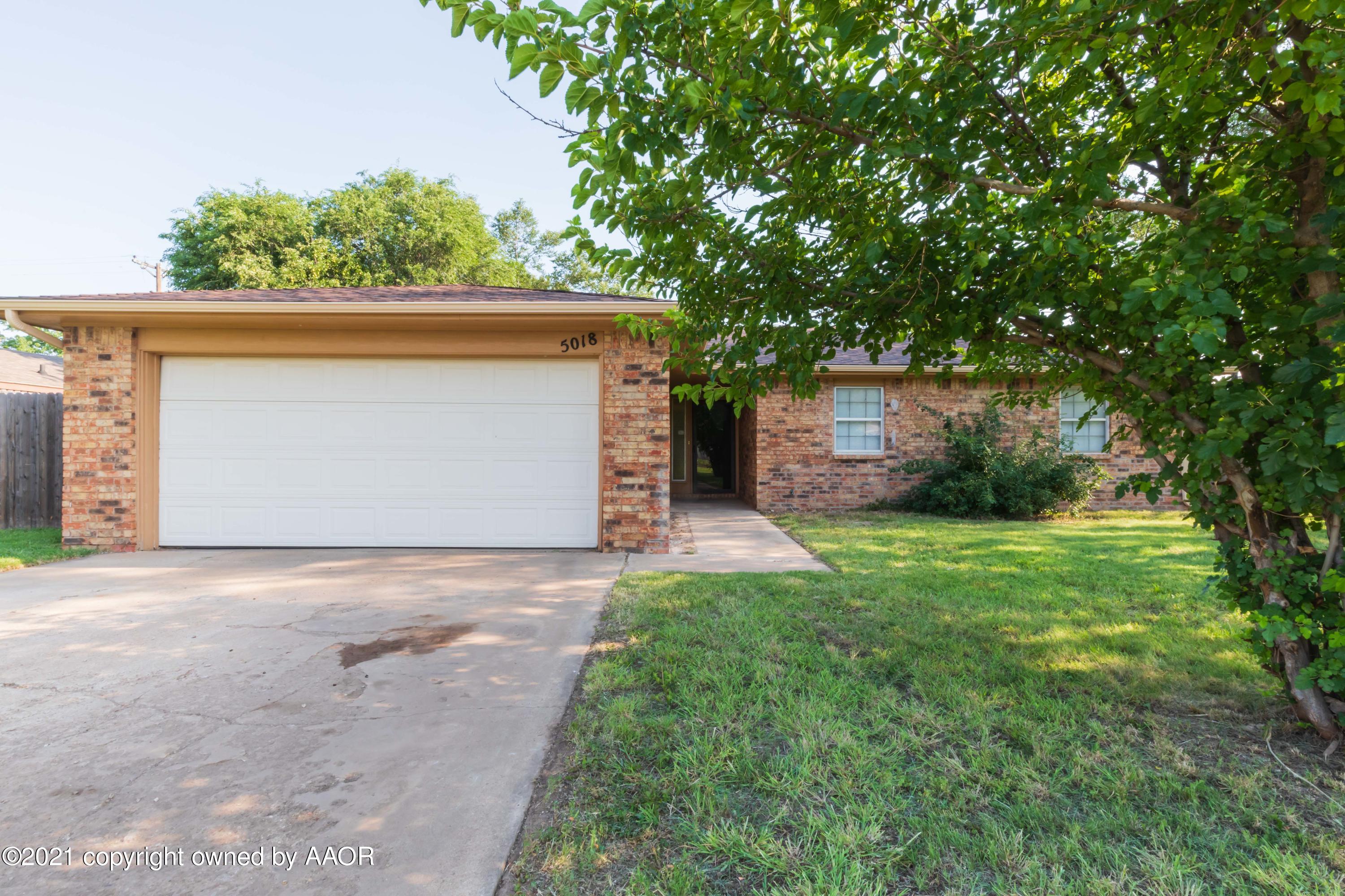 5018 Hillside Road Amarillo, TX 79109 - Photo 2 of 37 FRONT VIEW 2