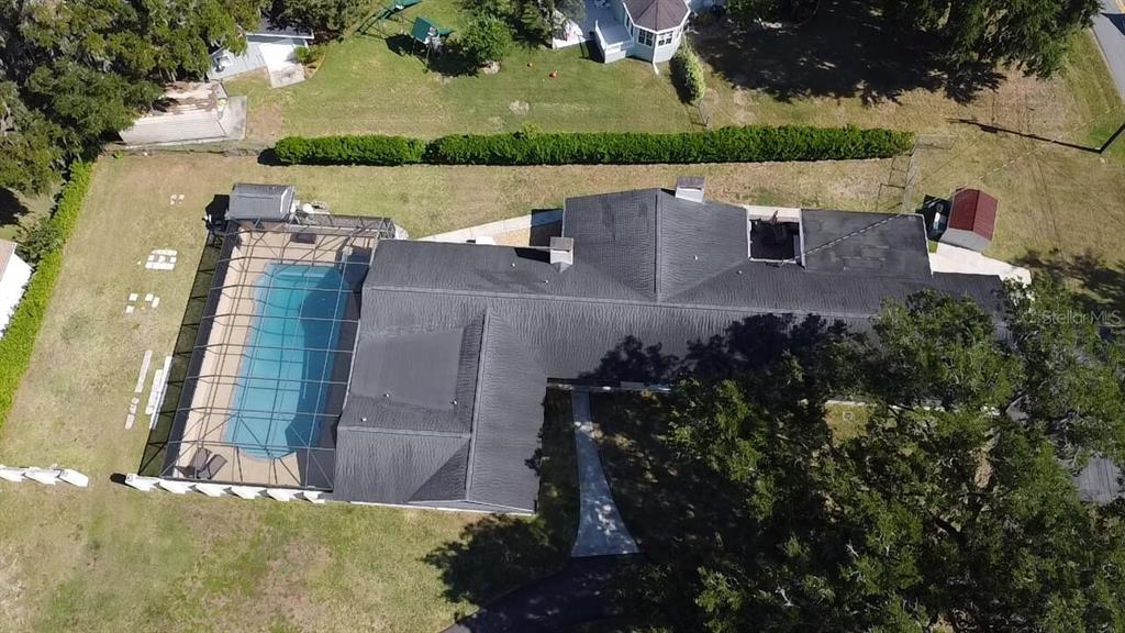 2313 Southeast 7th Street Ocala, FL 34471 - Photo 53 of 54 an aerial view of a house with a yard