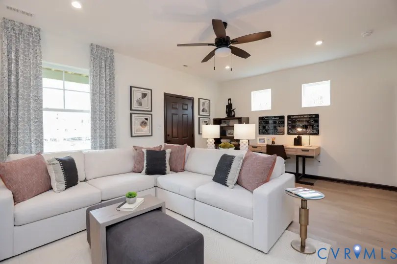 16313 Alexandria Court Chesterfield, VA 23832 - Photo 5 of 13 a living room with furniture and a large window