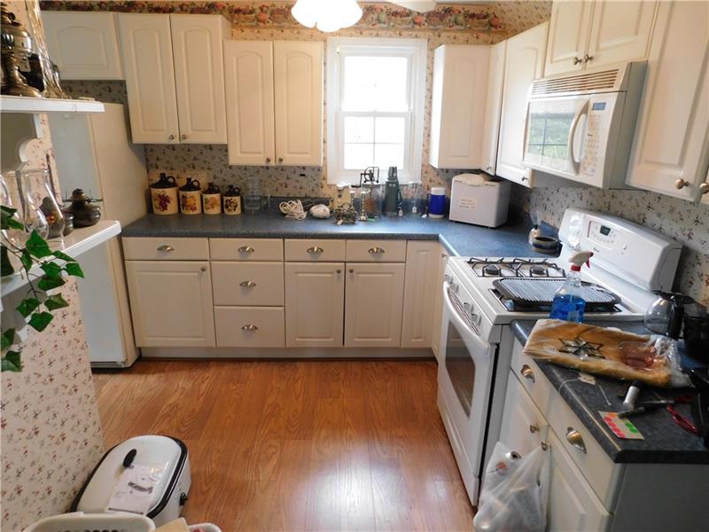 995 Vernon Road Greenville, PA 16125 - Photo 4 of 10 Newer white kitchen.