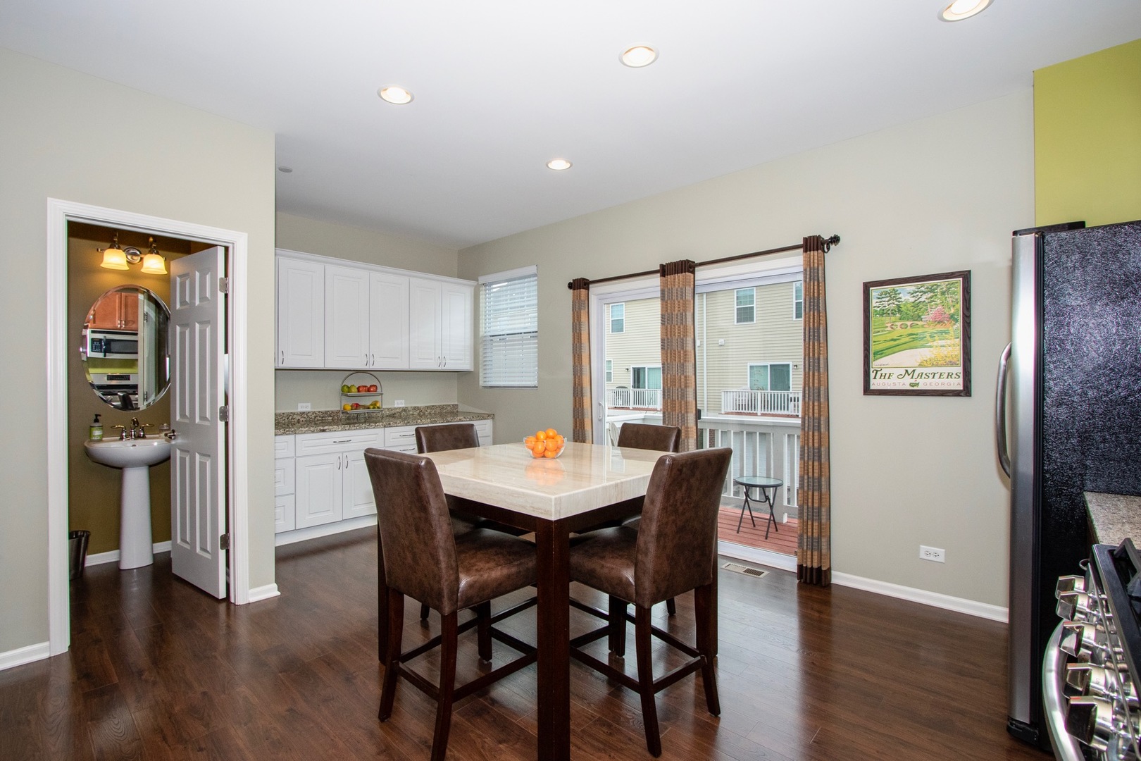 10346 Kerry Ridge Court Chicago Ridge, IL 60415 - Photo 5 of 20 a view of a dining room with furniture and wooden floor