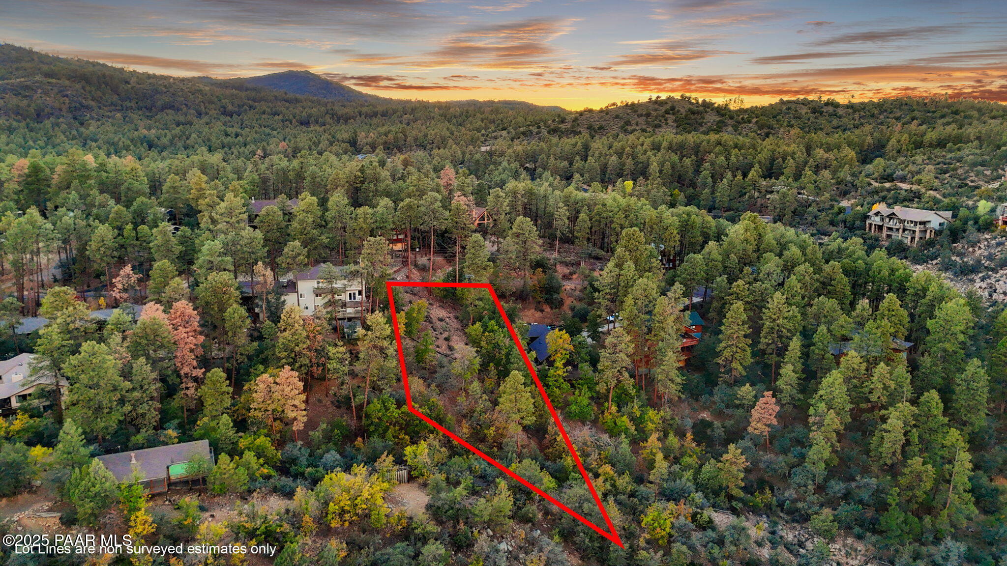 2370 West Mountain Laurel Road Prescott, AZ 86303 - Photo 11 of 12 a view of a city with mountains in the background