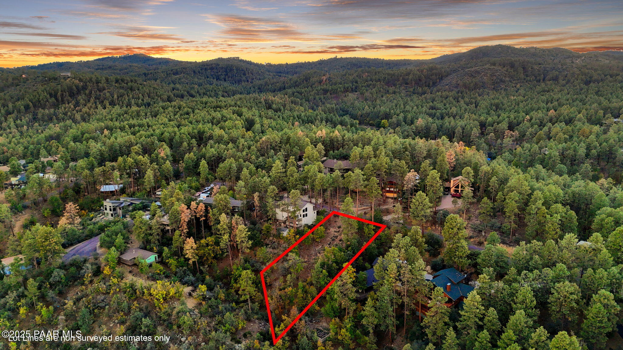 2370 West Mountain Laurel Road Prescott, AZ 86303 - Photo 5 of 12 a view of a field with mountains in the background