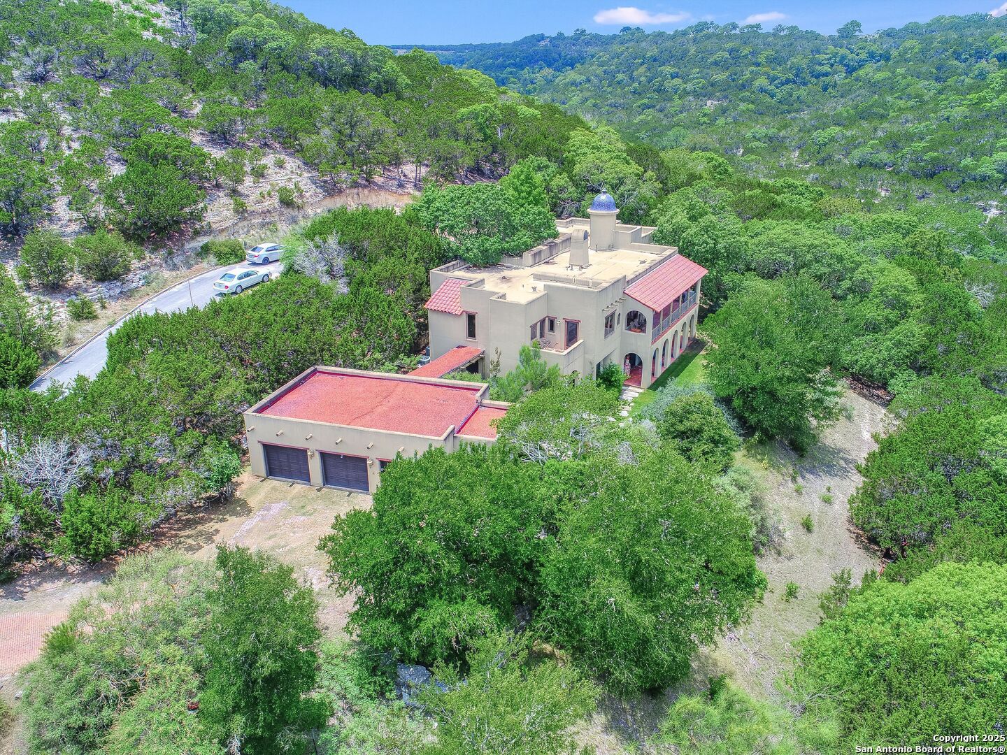 110 Axis Circle Boerne, TX 78006 - Photo 24 of 29 an aerial view of a house with yard and outdoor seating
