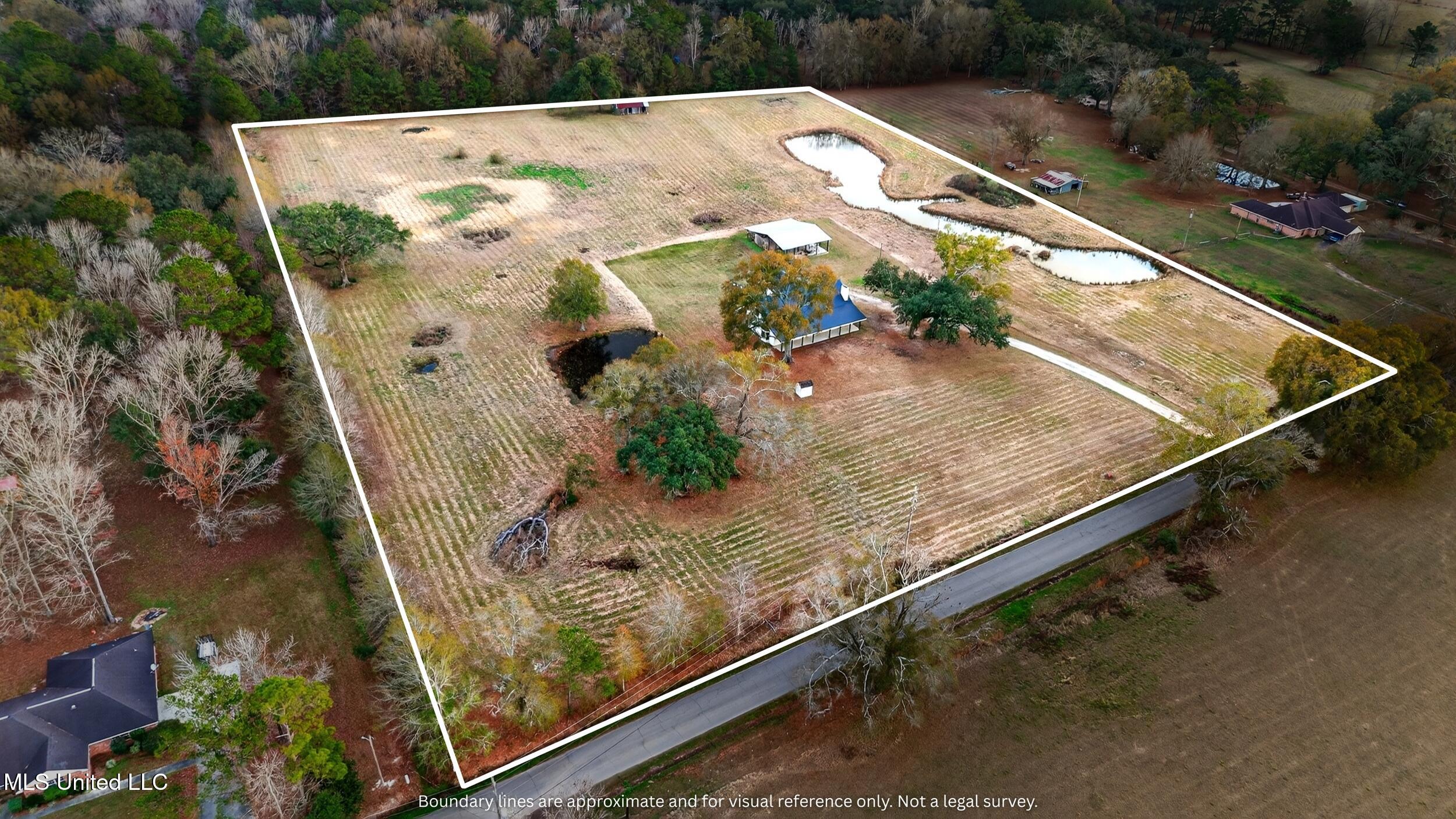76 Otis Stewart Road Picayune, MS 39466 - Photo 57 of 66 Aerial 2 Otis