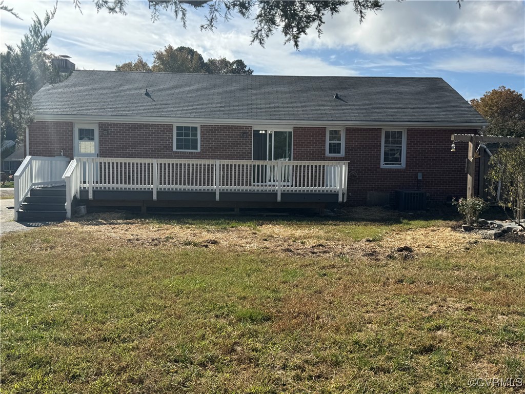 5318 Ridgerun Terrace Chesterfield, VA 23832 - Photo 14 of 15 Back view with large deck