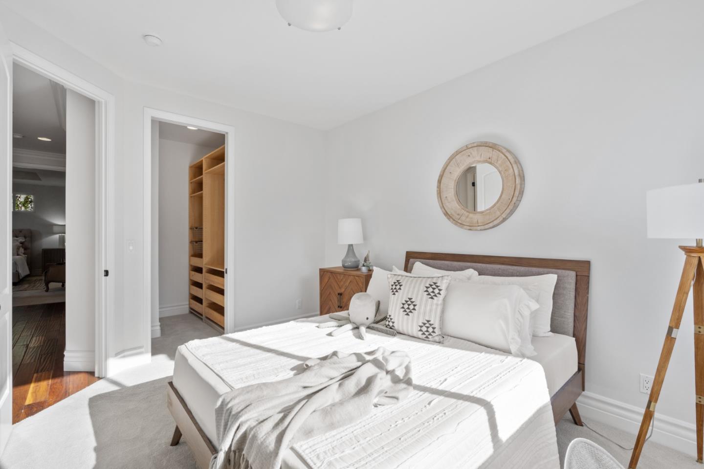 1161 Morton Court Mountain View, CA 94040 - Photo 21 of 33 a bedroom with a bed and a closet