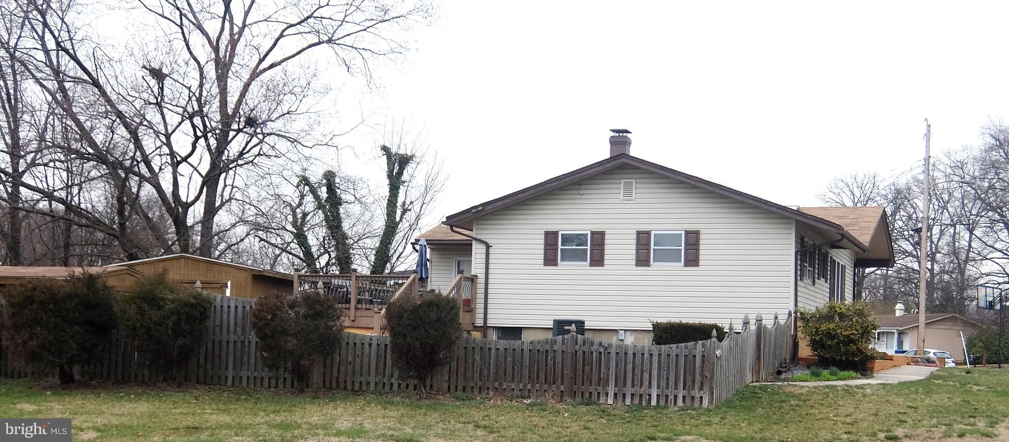 6016 Trailside Drive Springfield, VA 22150 - Photo 17 of 22 Corner Lot View from Bowie Drive