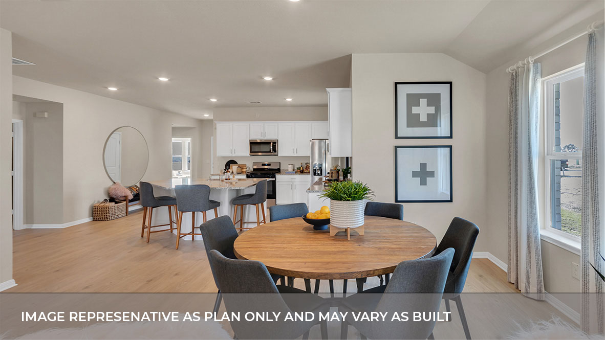 1920 Gold Dust Trail Leander, TX 78641 - Photo 15 of 26 a view of a dining room with furniture