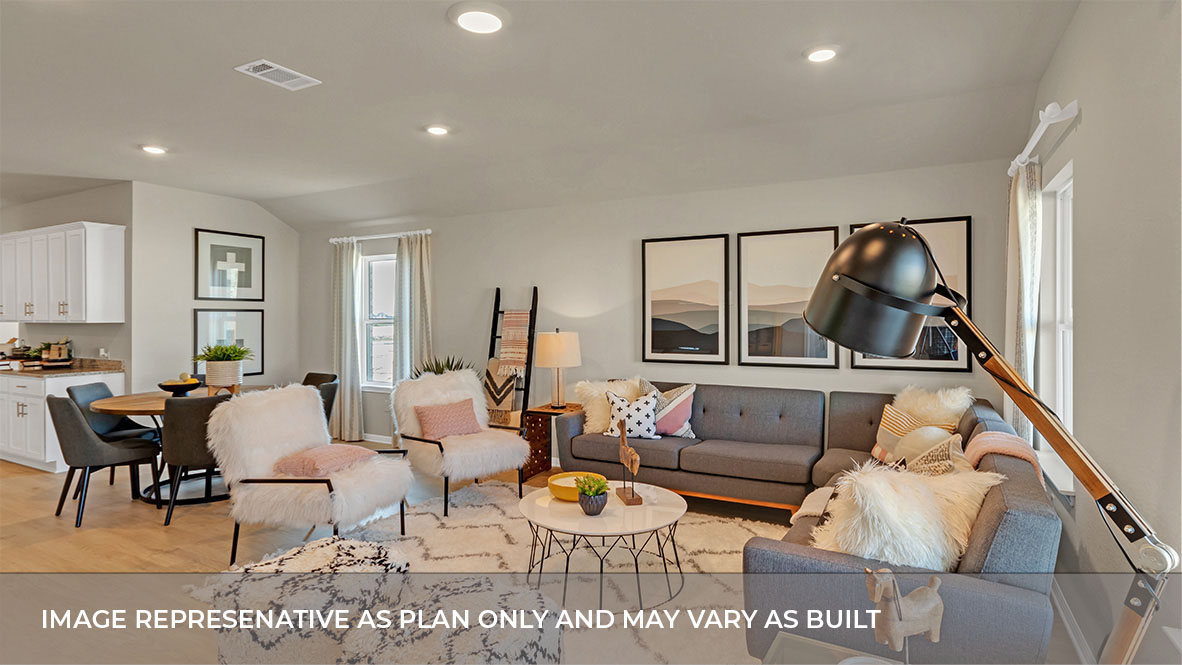 1920 Gold Dust Trail Leander, TX 78641 - Photo 19 of 26 a living room with furniture and a large window