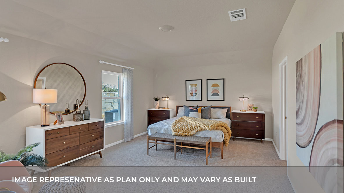 1920 Gold Dust Trail Leander, TX 78641 - Photo 20 of 26 a living room with furniture a table and a potted plant