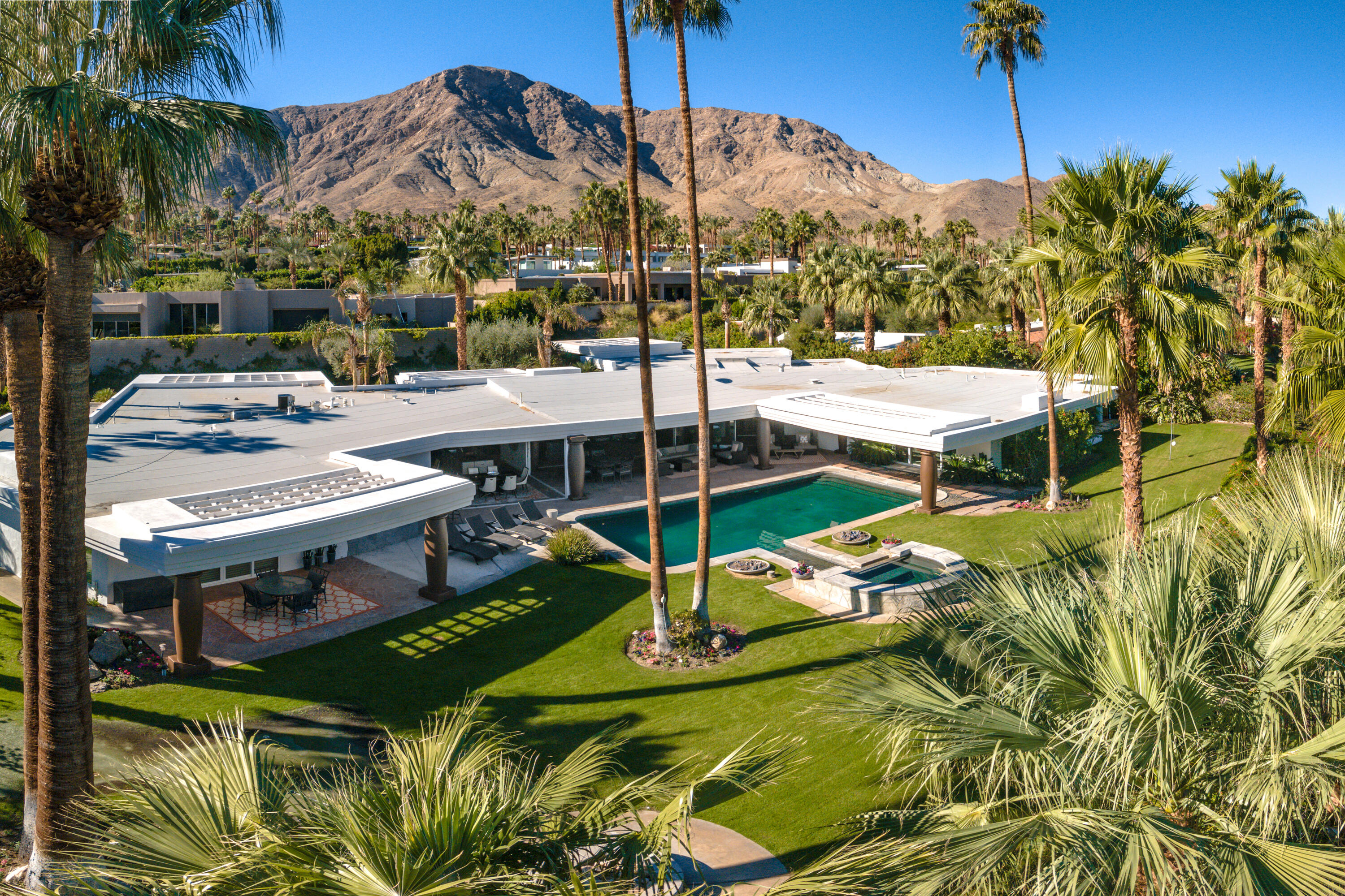 70375 Calico Road Rancho Mirage, CA 92270 - Photo 53 of 58 93-Aerial-Front-View