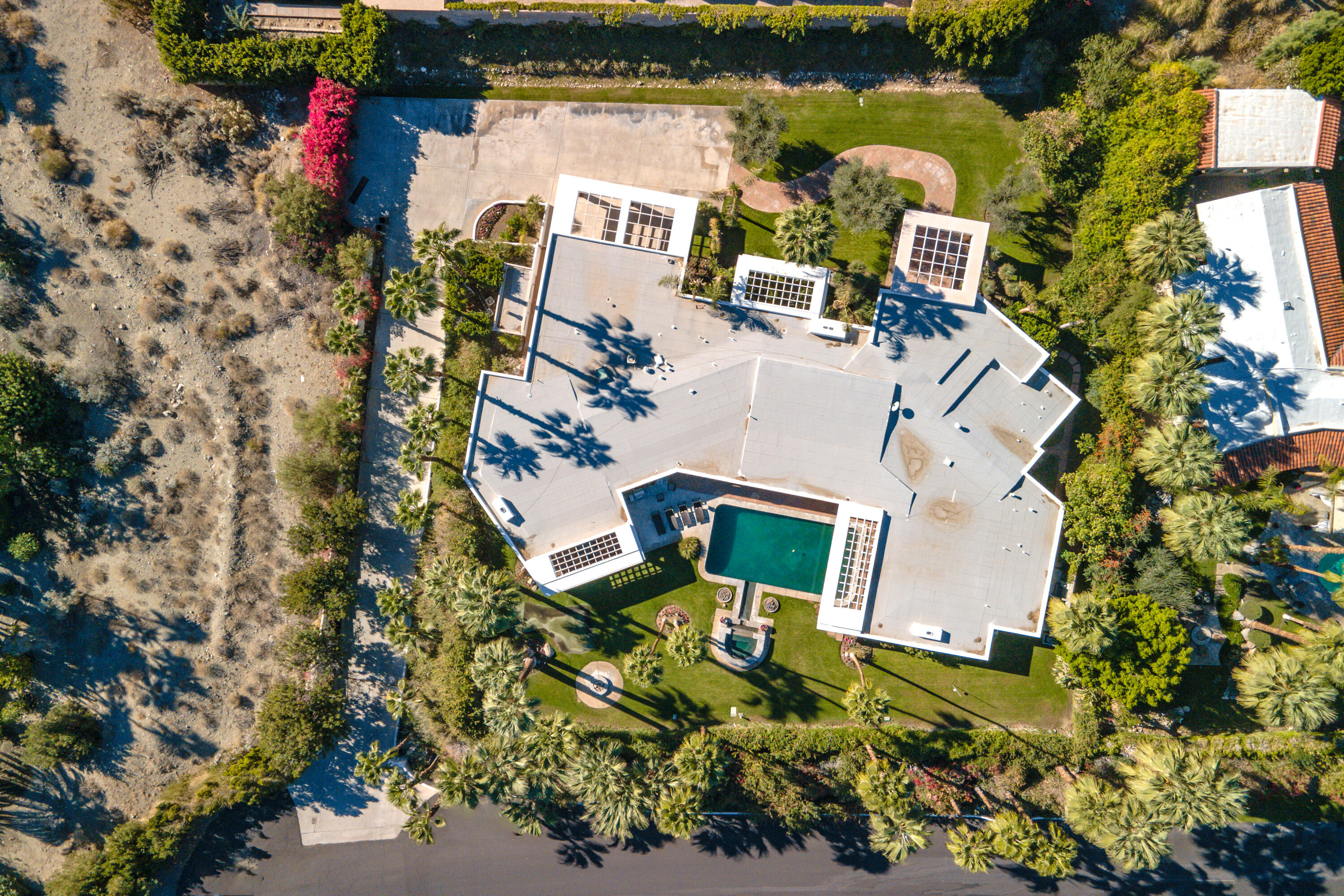 70375 Calico Road Rancho Mirage, CA 92270 - Photo 58 of 58 87-Aerial-Top-View