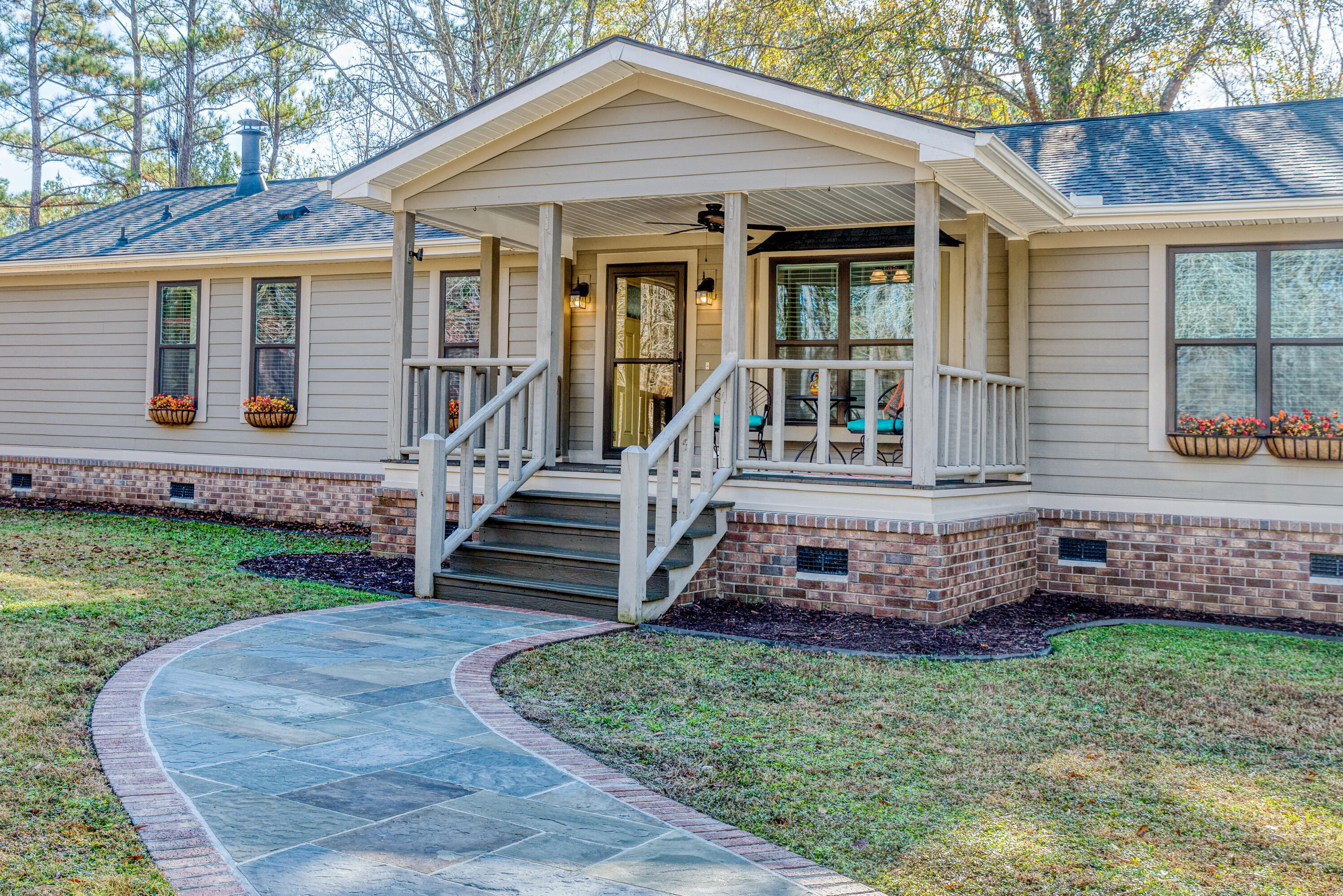1186 Witherbee Road Moncks Corner, SC 29461 - Photo 4 of 43 Blue Stone Front Path