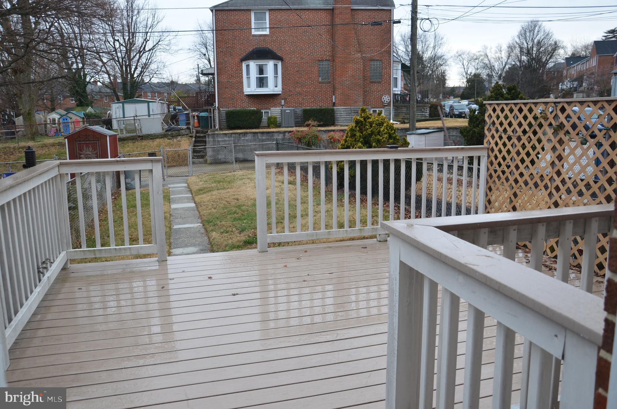 1635 Aberdeen Road Baltimore, MD 21286 - Photo 18 of 22 Deck off of the back kitchen