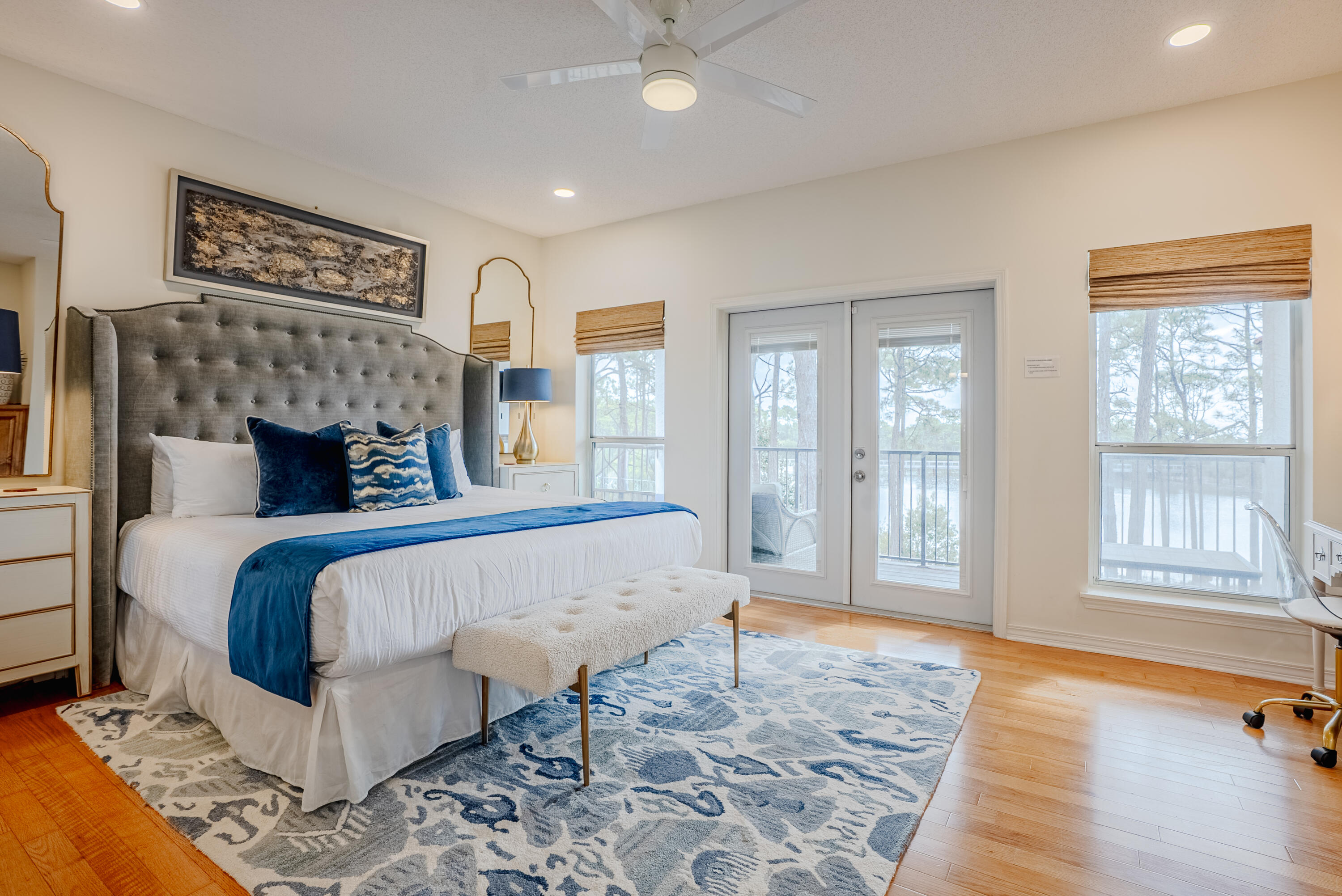 10 Mar-A-Lago Boulevard, Unit 14 Santa Rosa Beach, FL 32459 - Photo 20 of 47 a bed sitting in a spacious bedroom next to a window