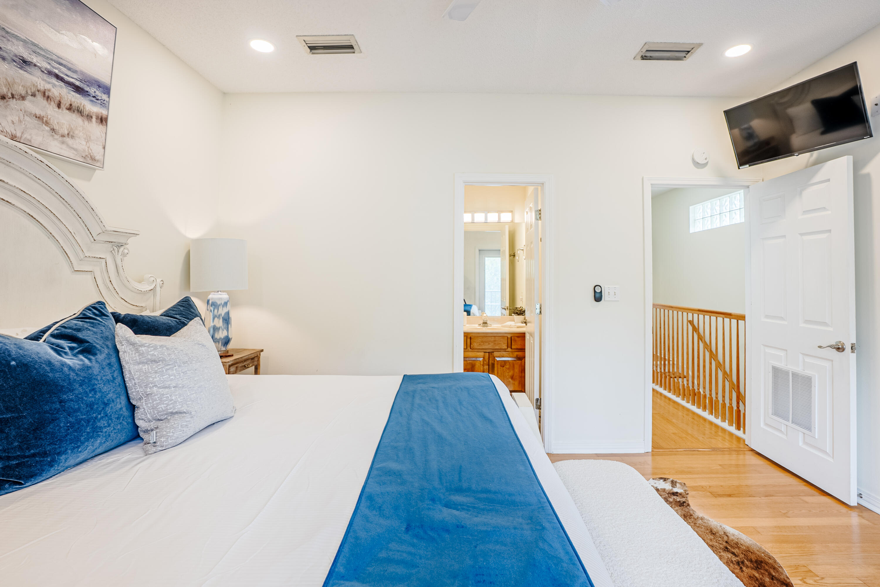 10 Mar-A-Lago Boulevard, Unit 14 Santa Rosa Beach, FL 32459 - Photo 26 of 47 a bed room with a bed and a television