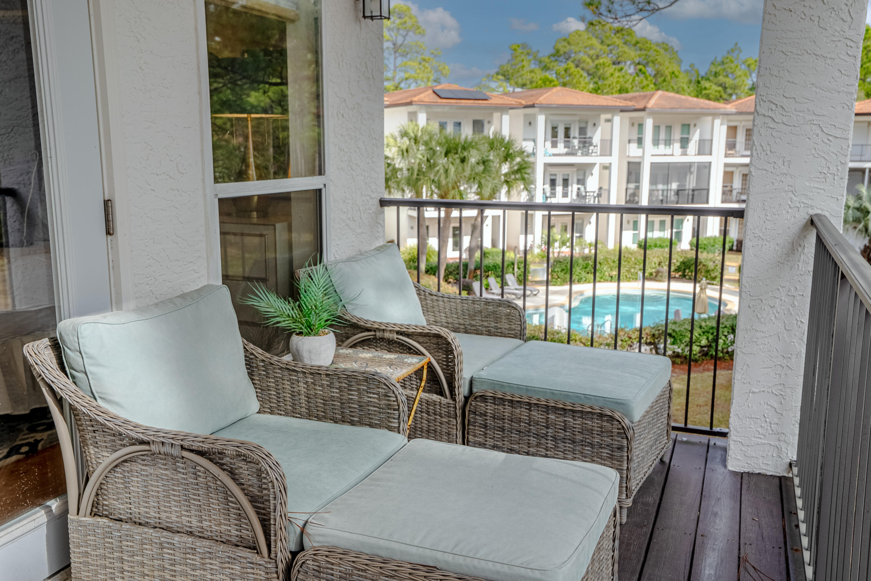 10 Mar-A-Lago Boulevard, Unit 14 Santa Rosa Beach, FL 32459 - Photo 41 of 47 a view of a dining room with furniture window and outside view