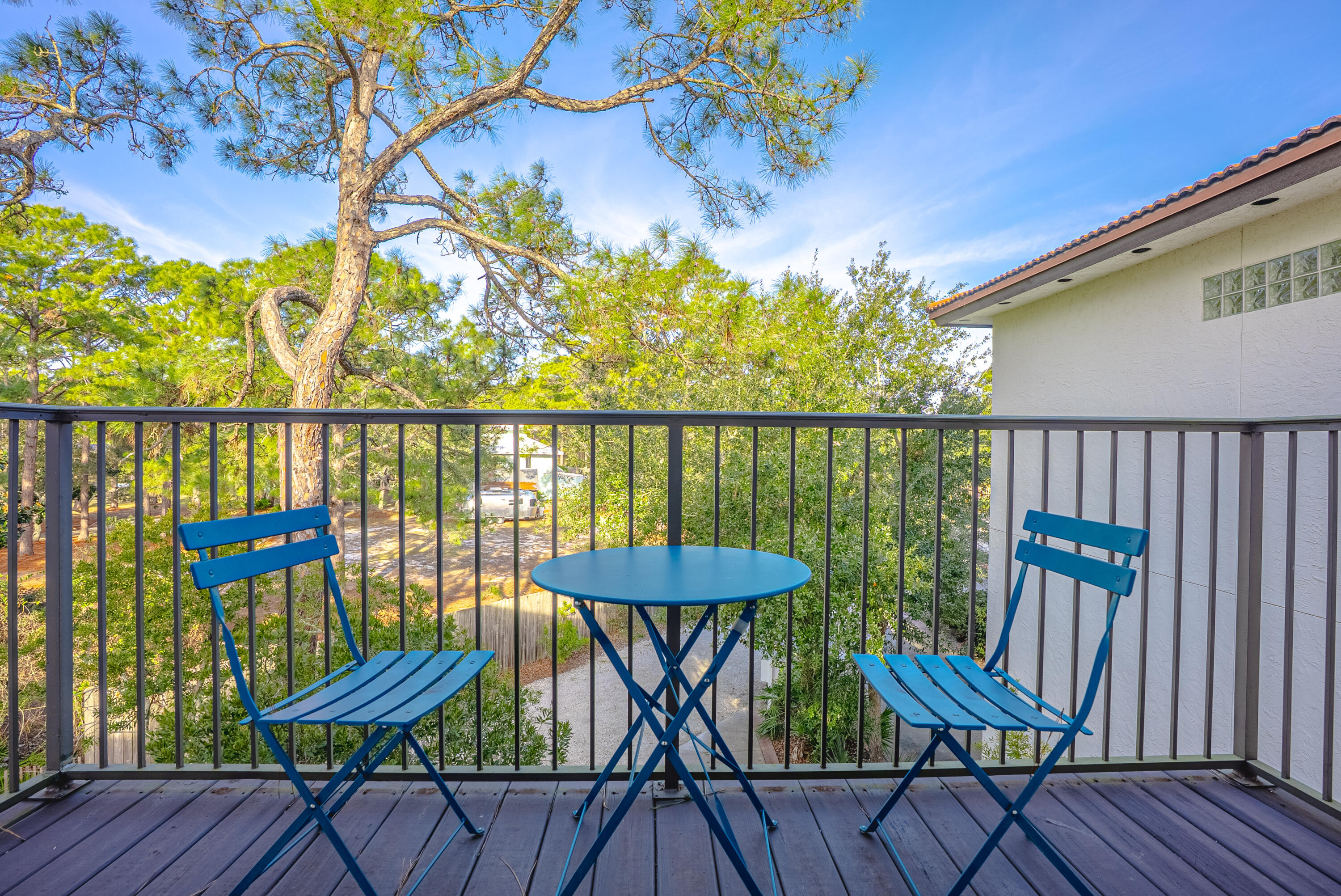 10 Mar-A-Lago Boulevard, Unit 14 Santa Rosa Beach, FL 32459 - Photo 46 of 47 a view of a chairs and table in the balcony