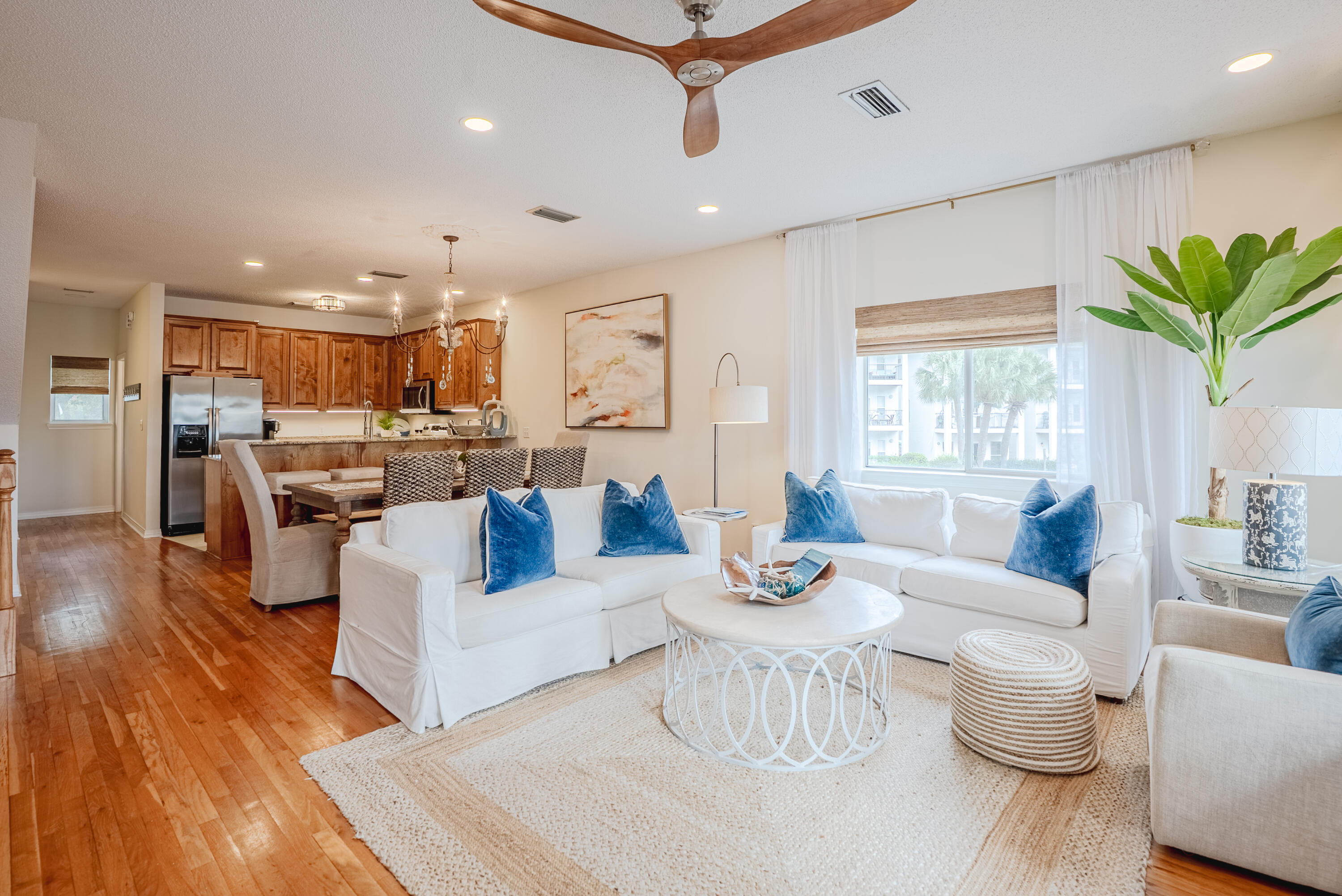 10 Mar-A-Lago Boulevard, Unit 14 Santa Rosa Beach, FL 32459 - Photo 7 of 47 a living room with furniture and a large window