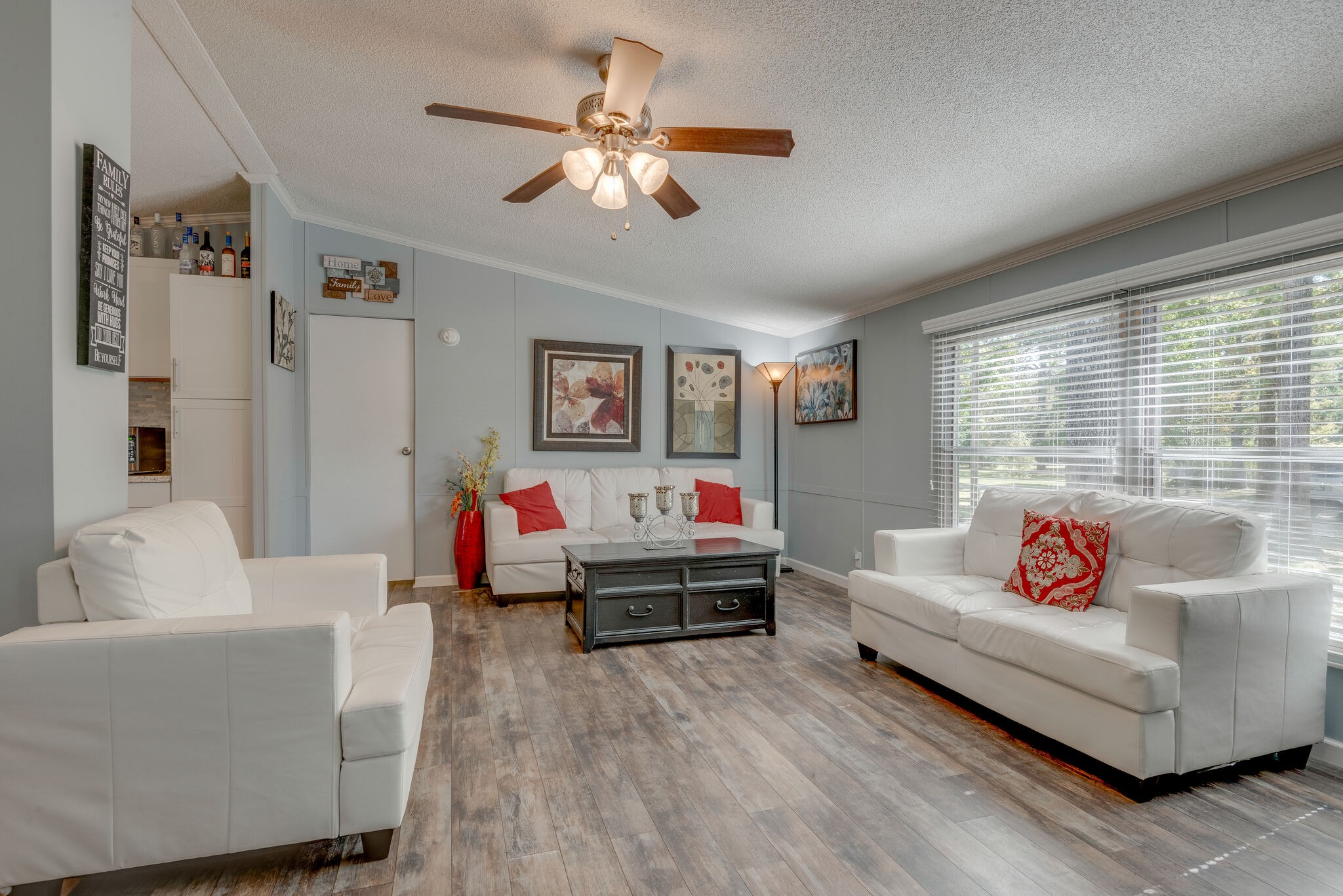 176 Duke Road Dickson, TN 37055 - Photo 7 of 26 a living room with furniture and a flat screen tv