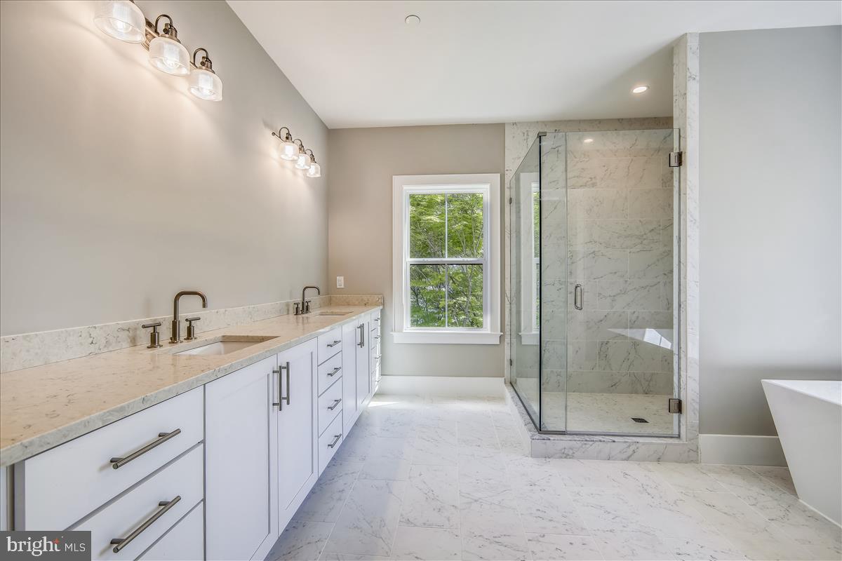 10201 Gary Road Potomac, MD 20854 - Photo 31 of 33 Another Primary Bath option, mirrors added after