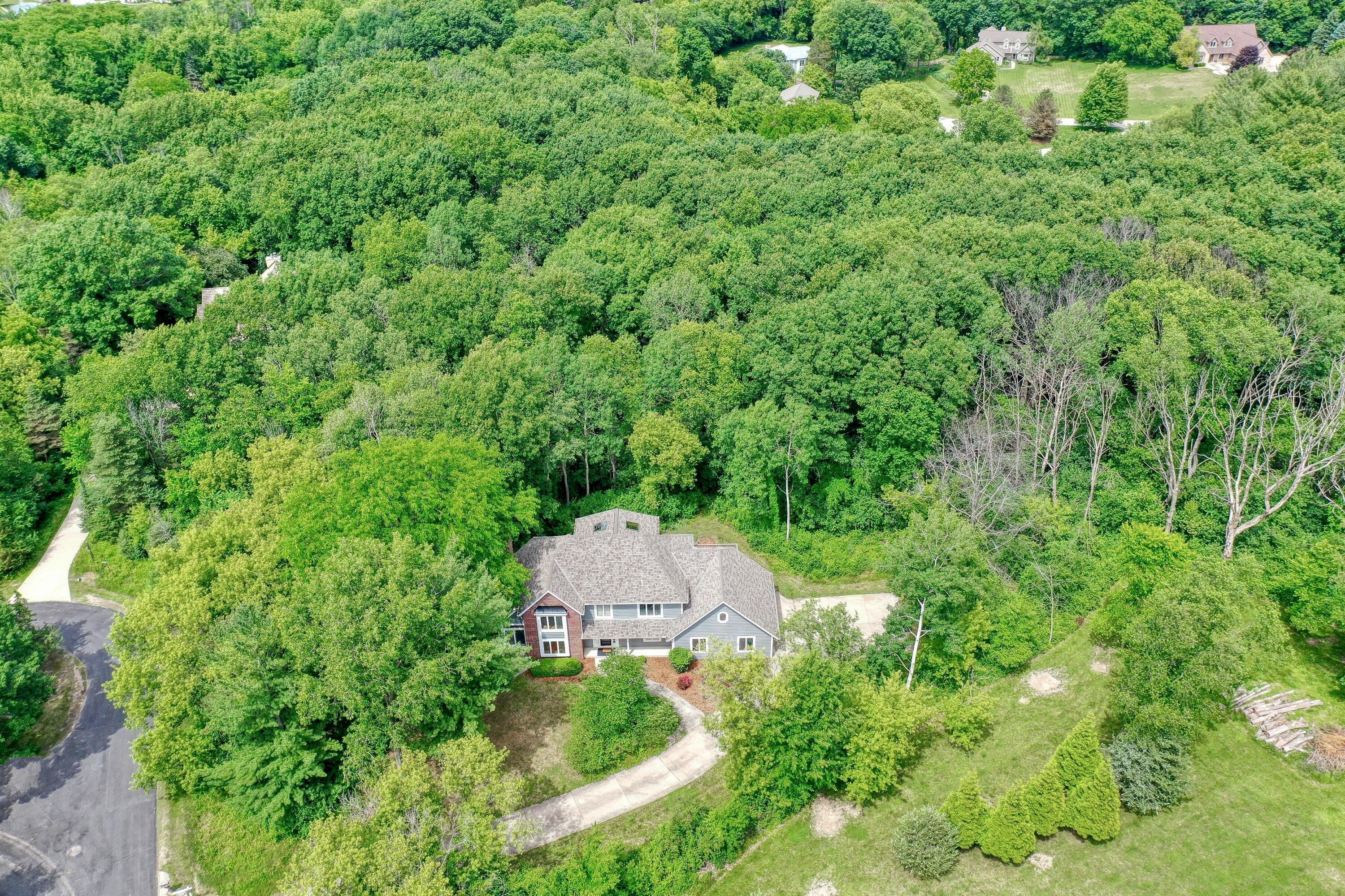 1248 North Lost Woods Road Summit, WI 53066 - Photo 3 of 62 Aerial
