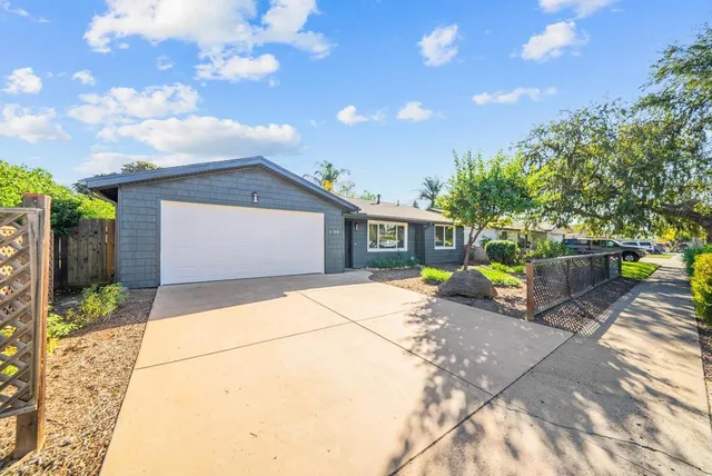 a view of a outdoor space with a patio