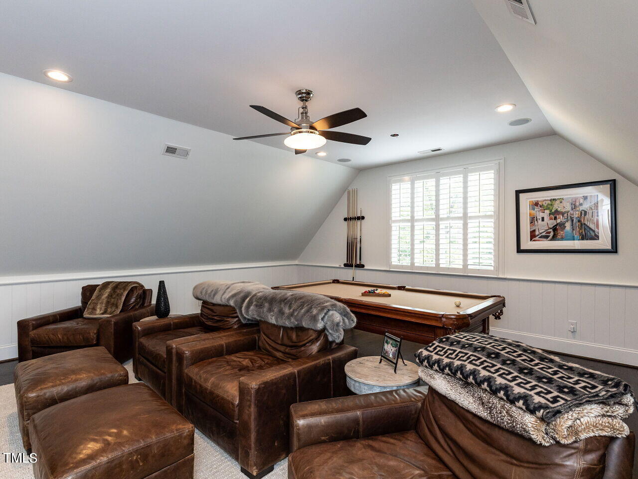 543 Guilford Circle Raleigh, NC 27608 - Photo 32 of 46 a bedroom with furniture and a window