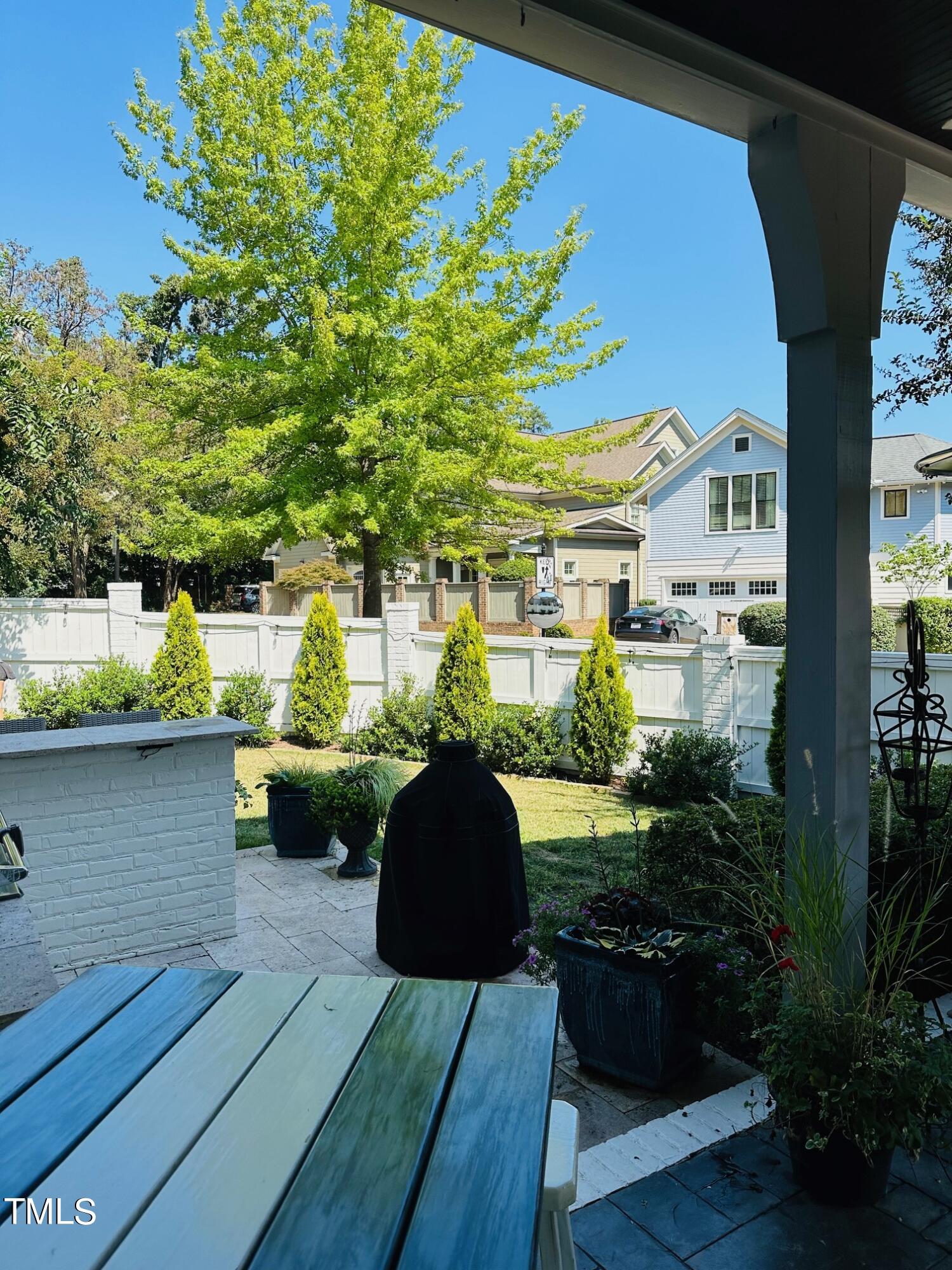 543 Guilford Circle Raleigh, NC 27608 - Photo 40 of 46 a view of balcony and patio