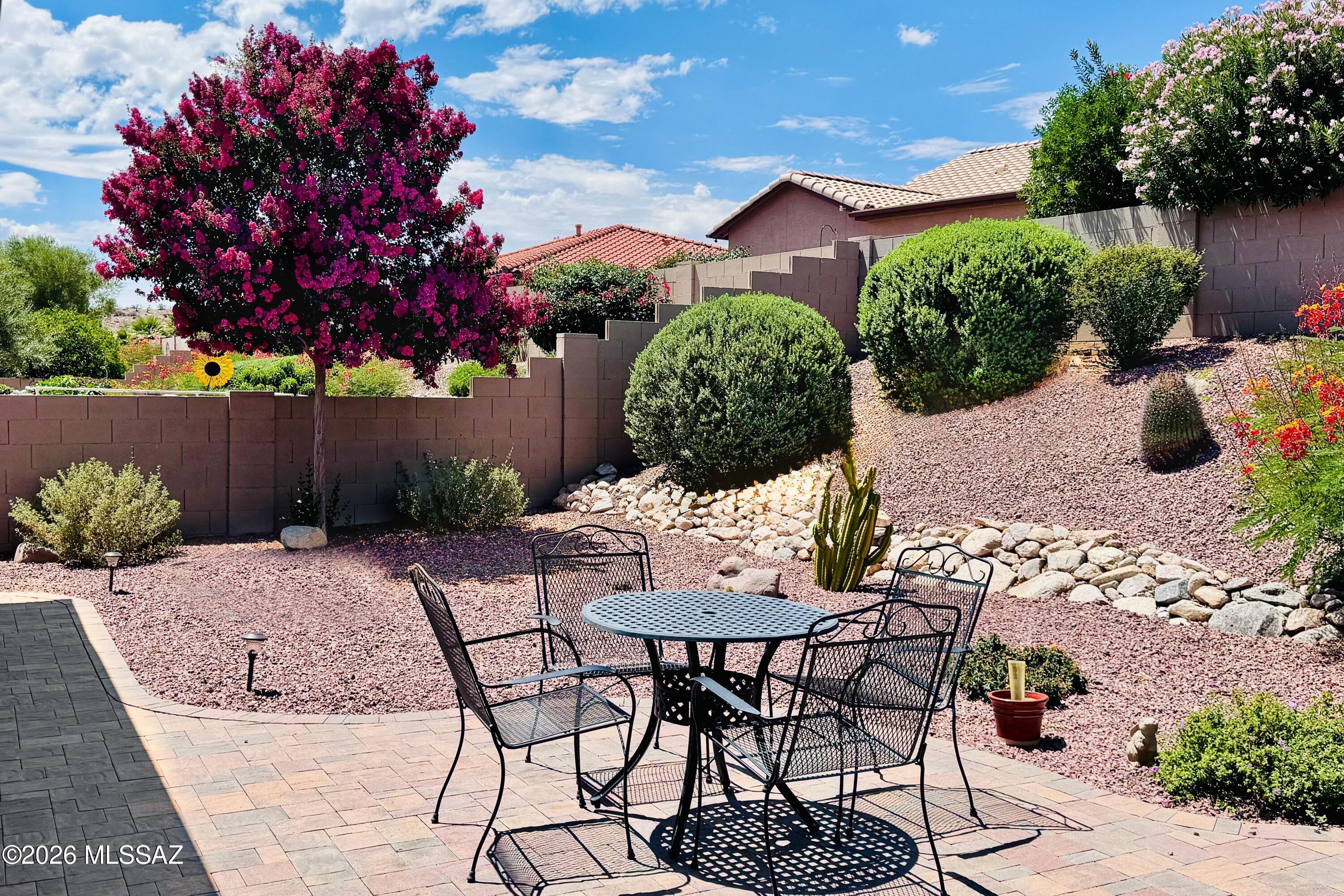 61852 East Sandlewood Road Tucson, AZ 85739 - Photo 37 of 50 Expanded pavers for more seating