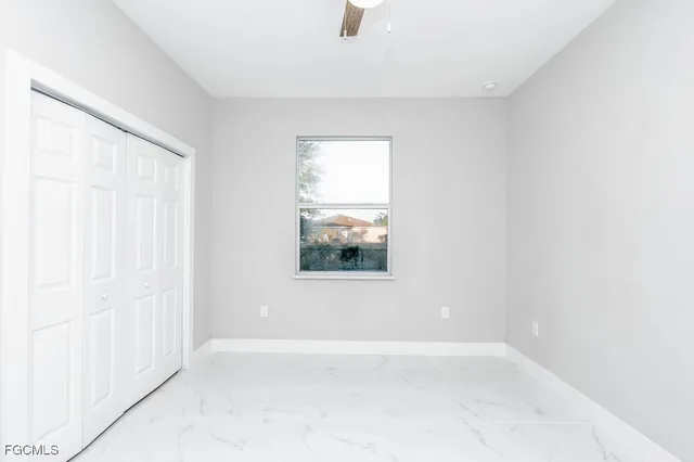 a view of empty room