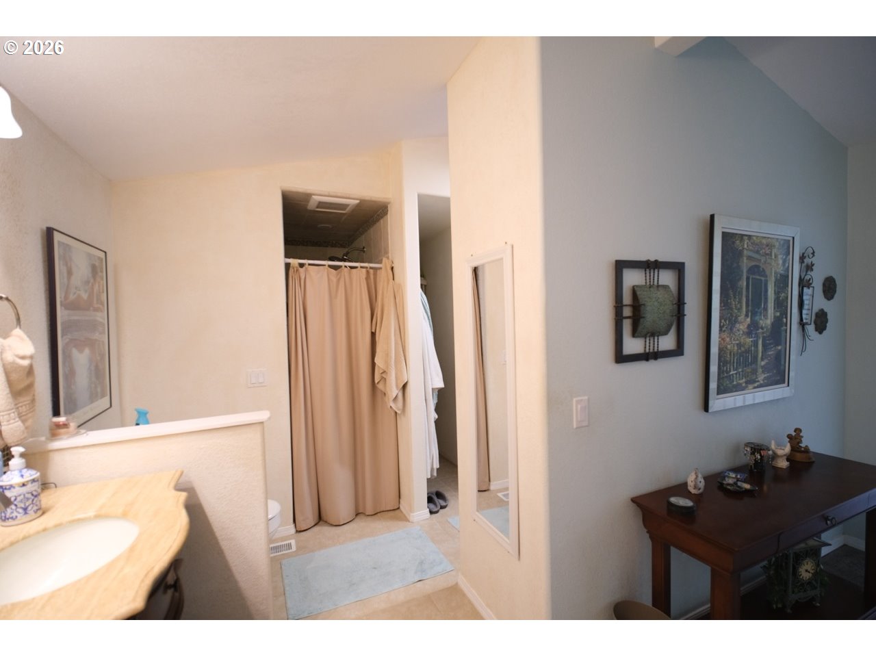 70214 Lakewood Road North Bend, OR 97459 - Photo 10 of 39 a bathroom with a sink vanity and a mirror