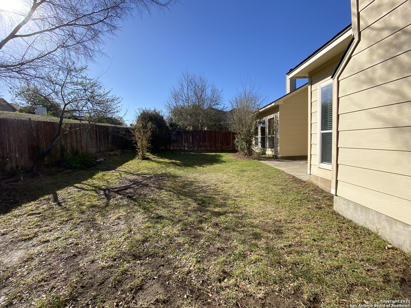 15518 Portales Pass Helotes, TX 78023 - Photo 25 of 25 a view of a backyard of the house