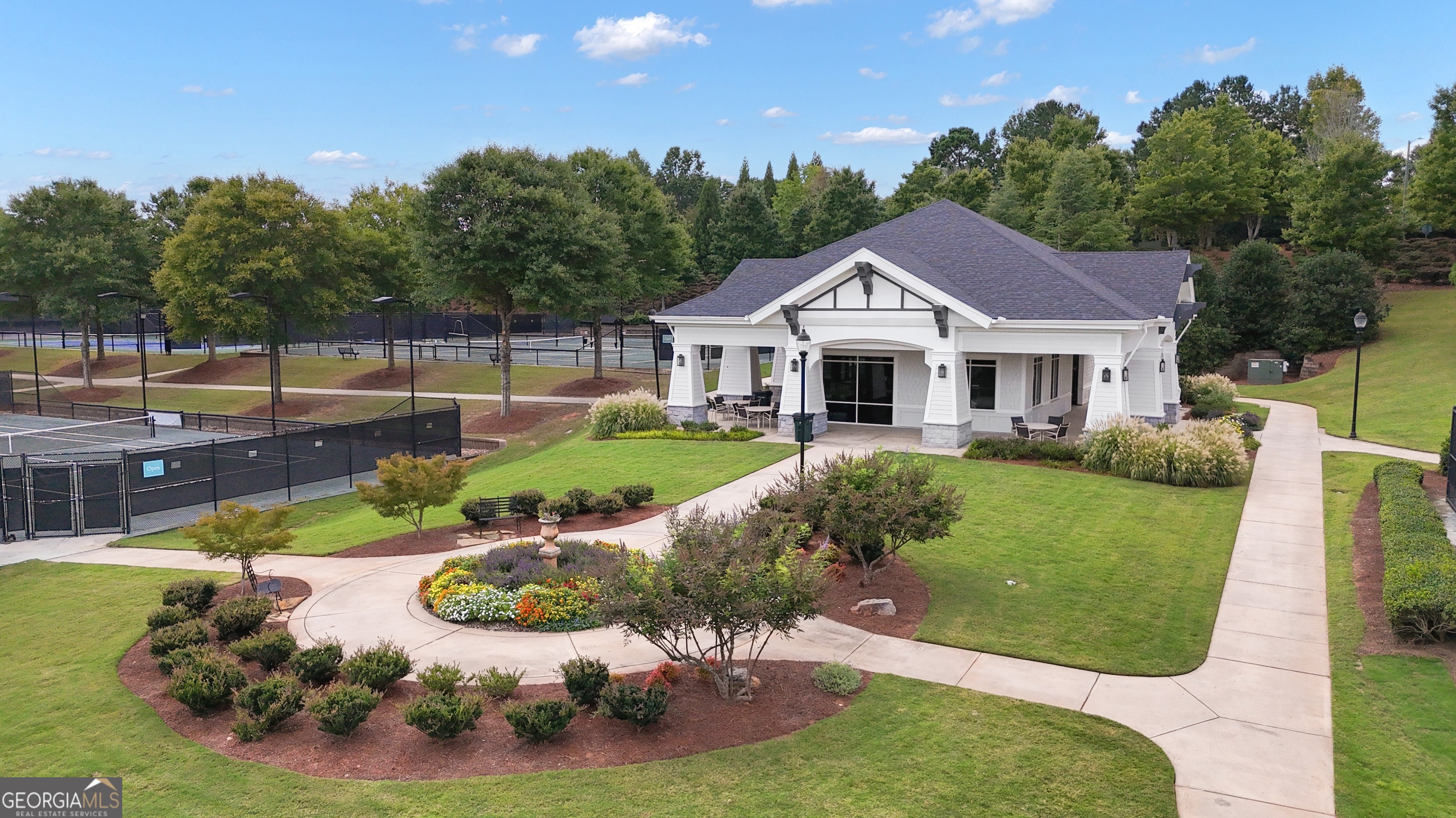 321 Anna Ruby Court Griffin, GA 30223 - Photo 76 of 81 a view of a house with backyard outdoor seating and swimming pool
