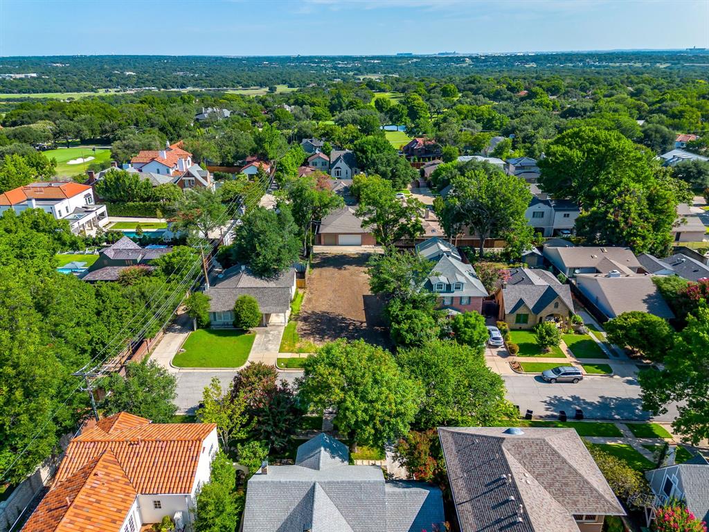4120 Mattison Avenue Fort Worth, TX 76107 - Photo 2 of 20 an aerial view of residential houses with outdoor space and trees
