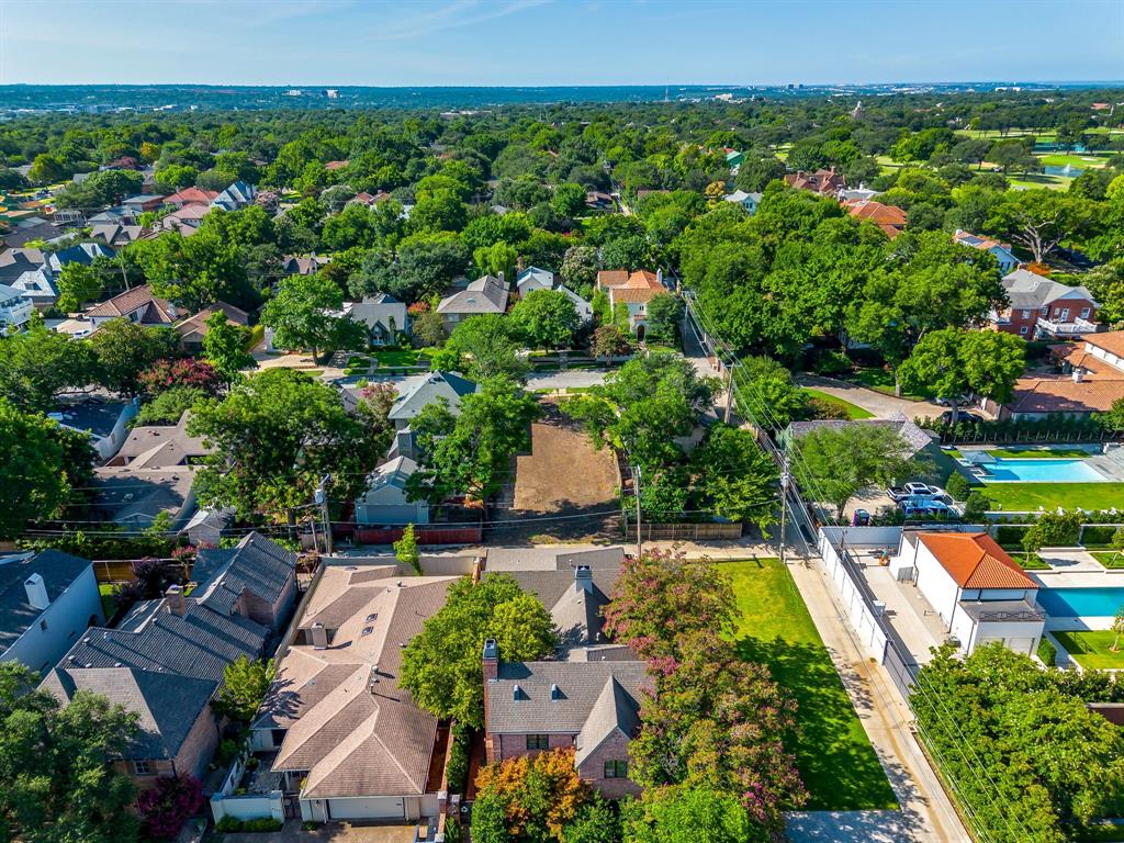 4120 Mattison Avenue Fort Worth, TX 76107 - Photo 7 of 20 an aerial view of residential houses with outdoor space and trees