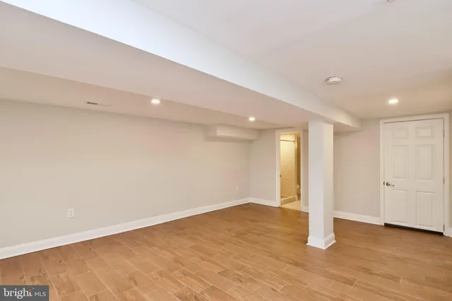 a view of empty room