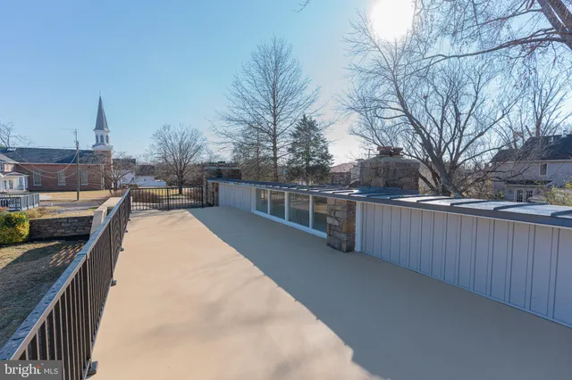 a view of outdoor space with seating area