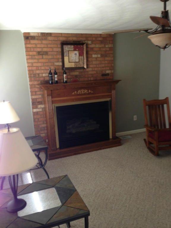 2746 Morgans Mill Road Goodview, VA 24095 - Photo 4 of 13 a living room with furniture and a fireplace