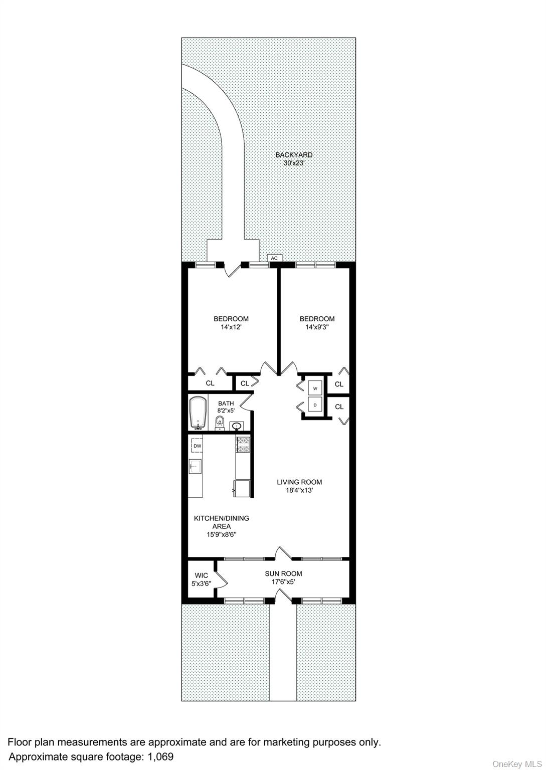 279 Berwick Court, Unit B Ridge, NY 11961 - Photo 13 of 13 a picture of a floor plan