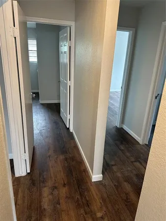 wooden floor in a gallery