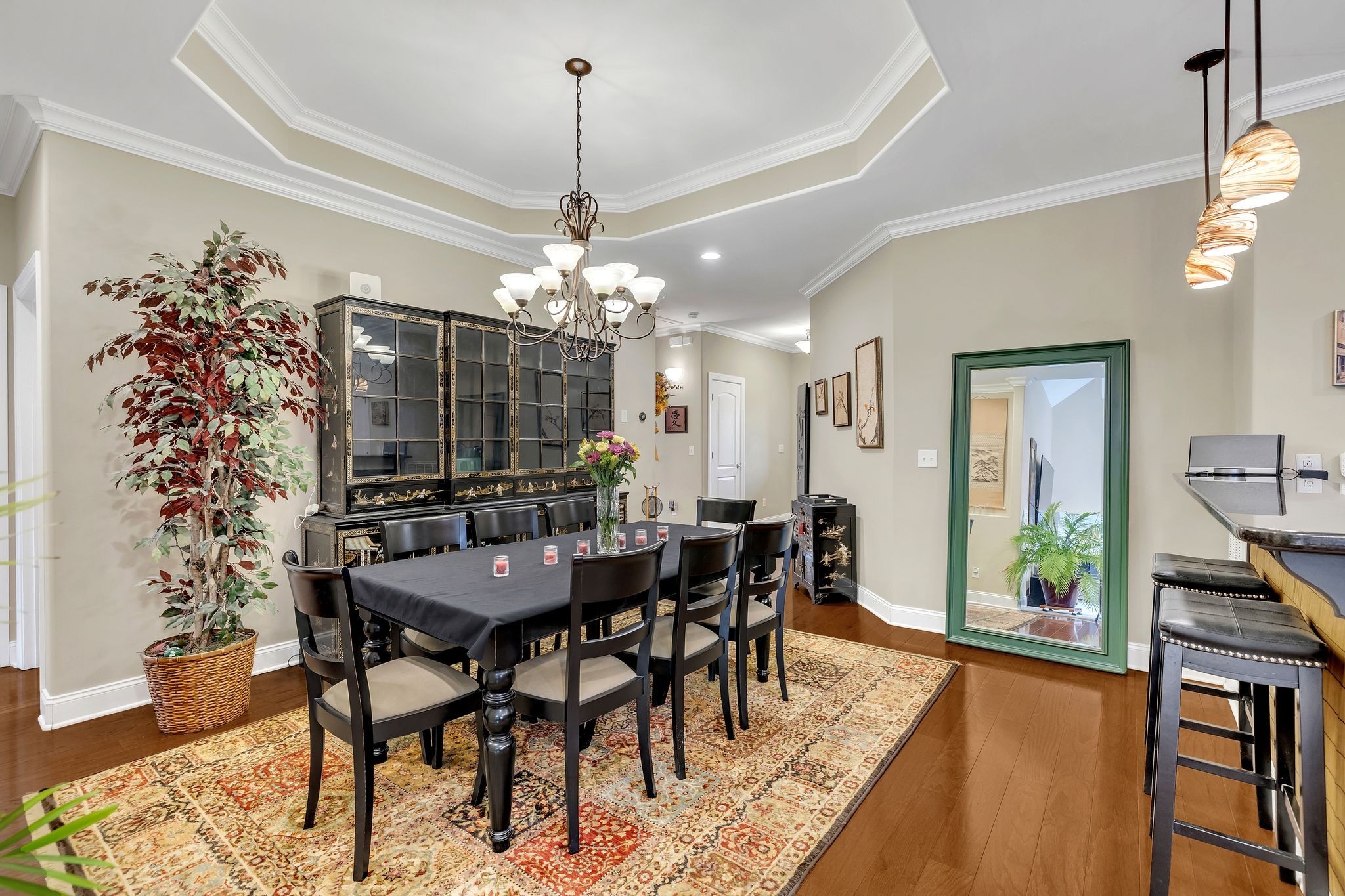 2009 Sunflower Drive Spring Hill, TN 37174 - Photo 17 of 34 a view of a dining room with furniture window and wooden floor