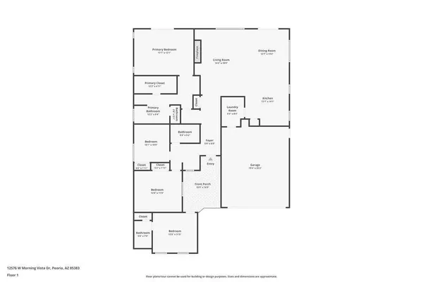 $2,245 | 12576 West Morning Vista Drive, Peoria, AZ 85383