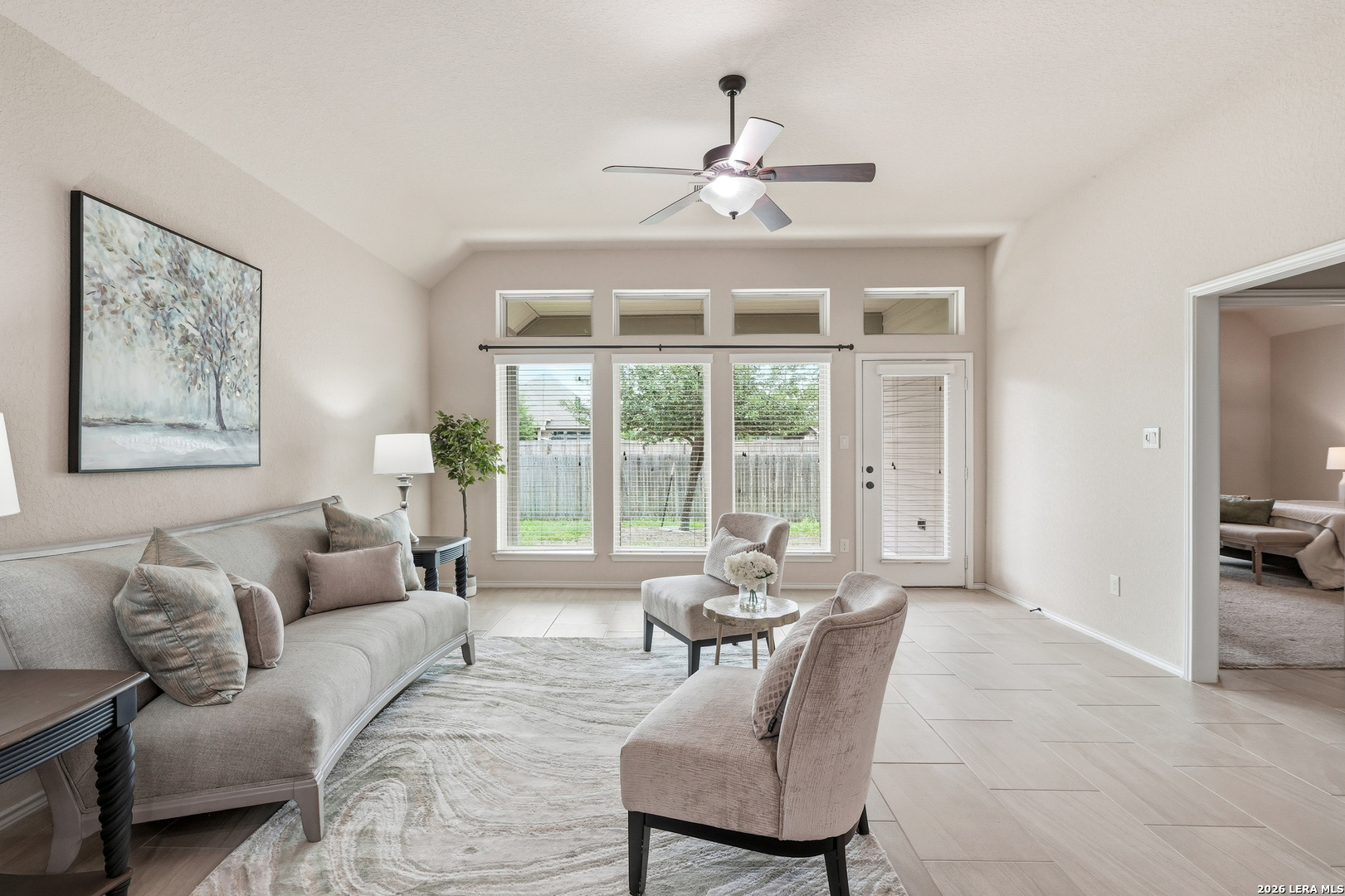 2129 Range Road Seguin, TX 78155 - Photo 38 of 41 a living room with furniture and floor to ceiling windows