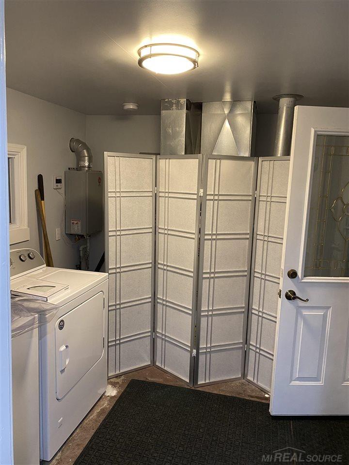 8953 Lakeshore Road Lexington, MI 48450 - Photo 12 of 24 Laundry/Utility Room (6x9) - Cement Floor